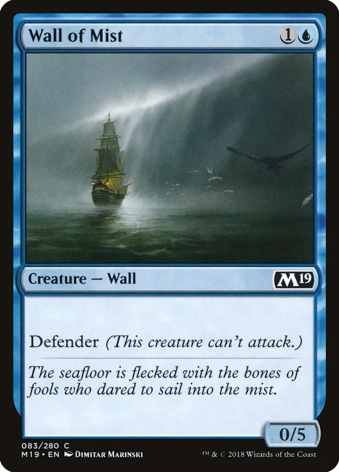 Wall of Mist (Core Set 2019)