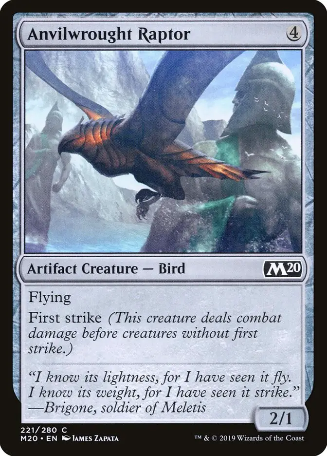 Anvilwrought Raptor (Core Set 2020)