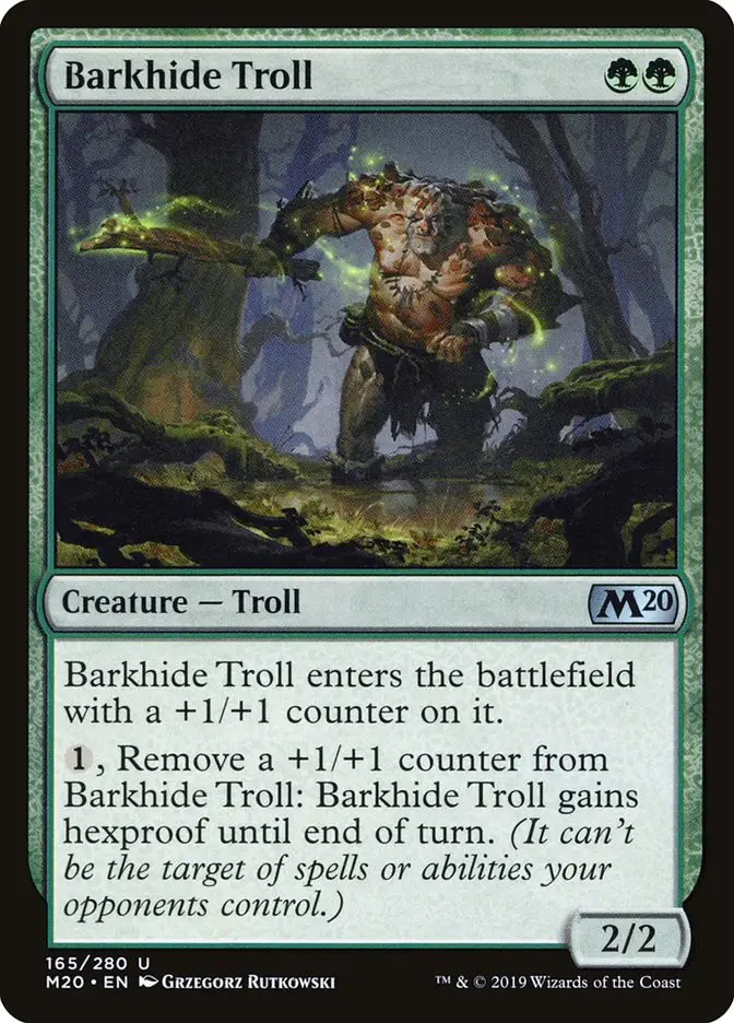 Barkhide Troll (Core Set 2020)