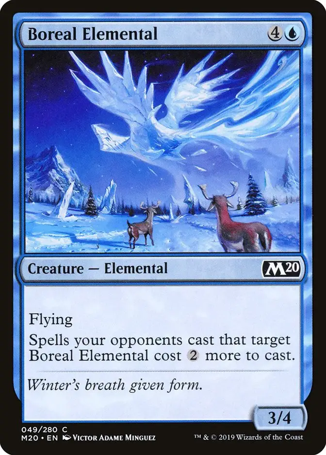 Boreal Elemental (Core Set 2020)