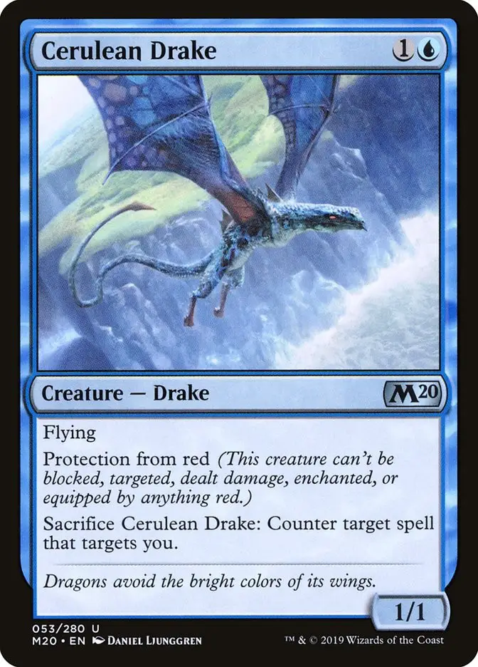 Cerulean Drake (Core Set 2020)