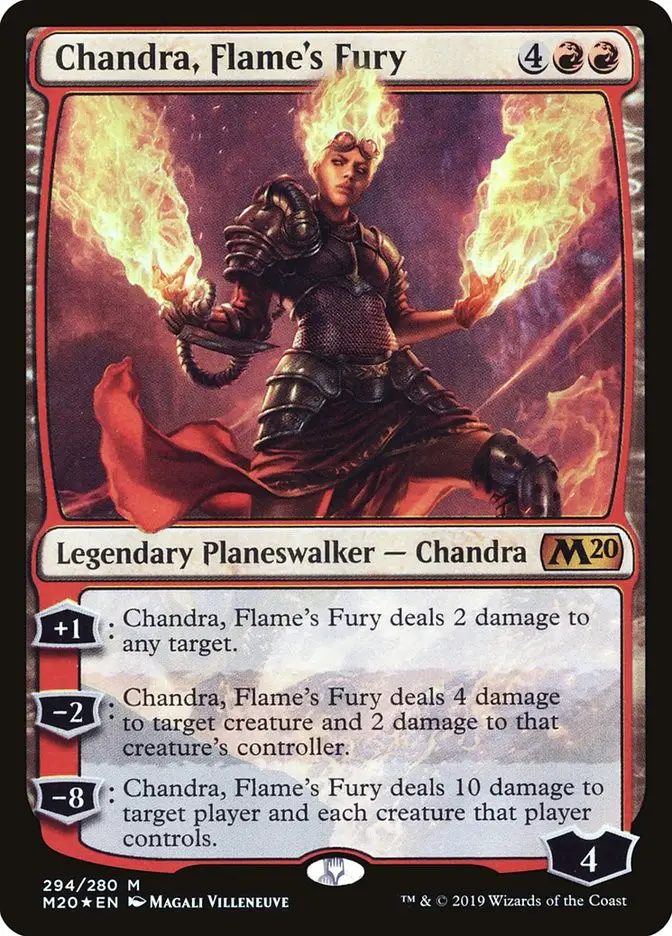 Chandra  Flame s Fury (Core Set 2020)
