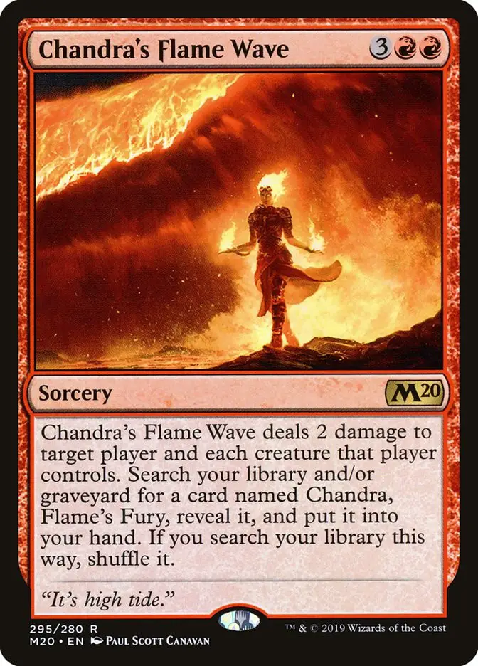 Chandra s Flame Wave (Core Set 2020)