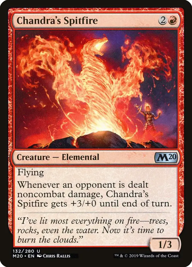 Chandra s Spitfire (Core Set 2020)