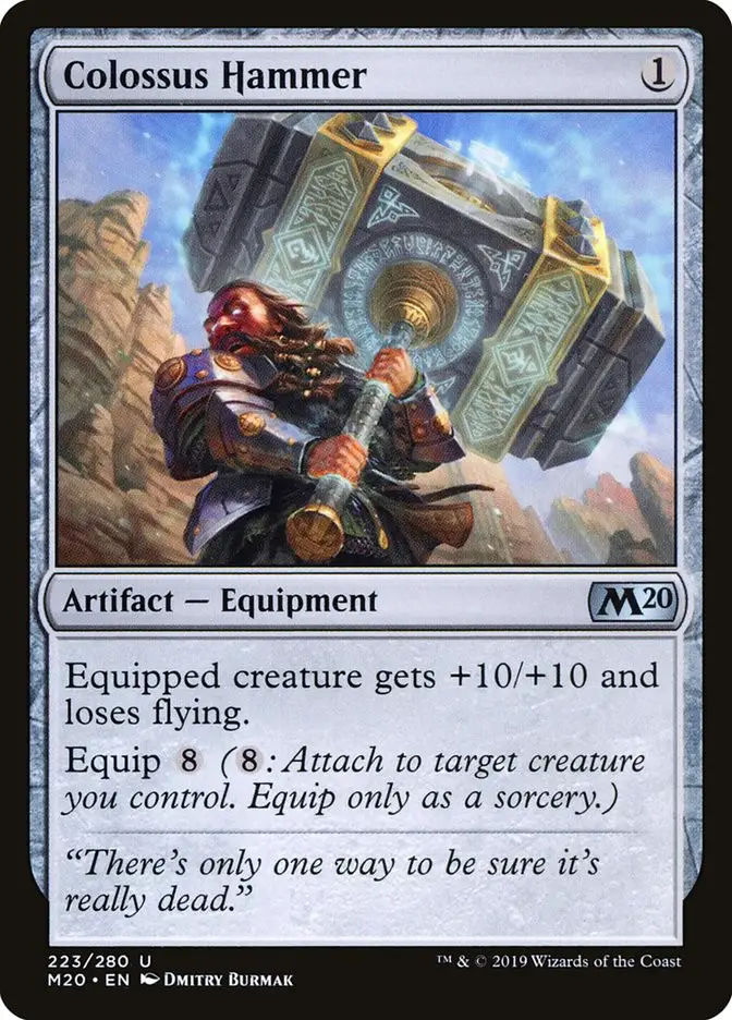Colossus Hammer (Core Set 2020)