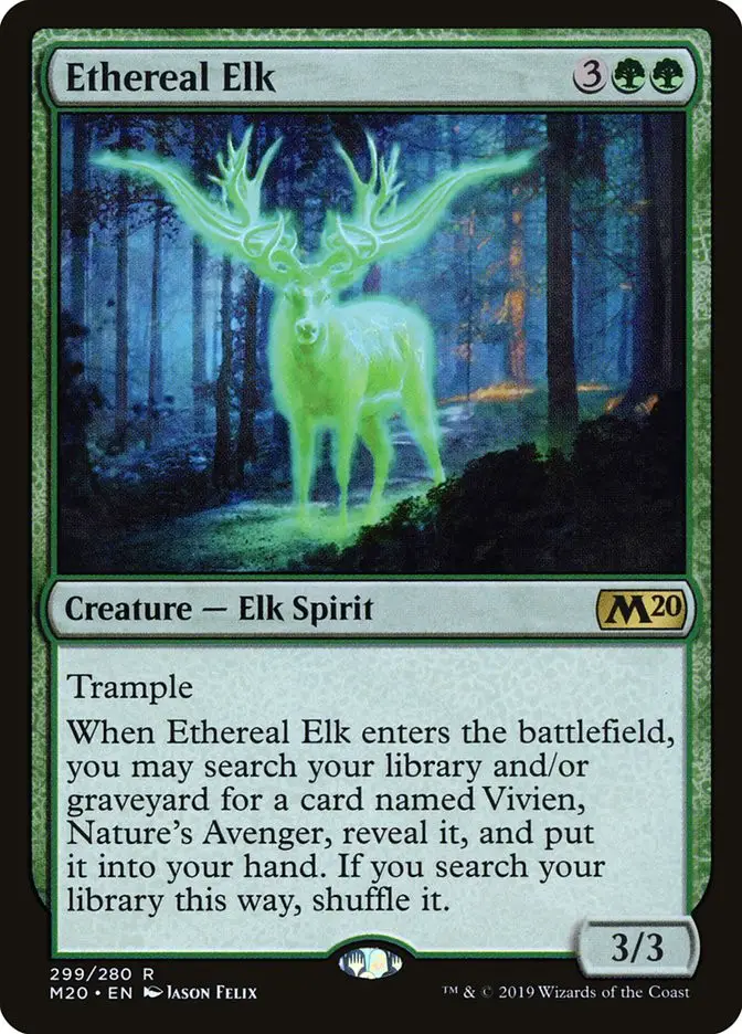 Ethereal Elk (Core Set 2020)