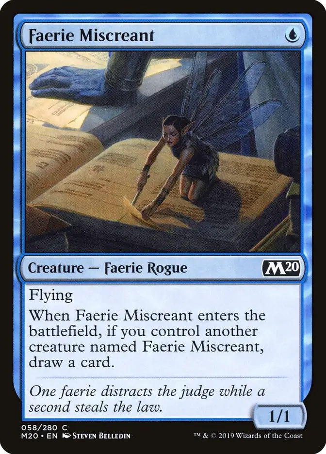 Faerie Miscreant (Core Set 2020)