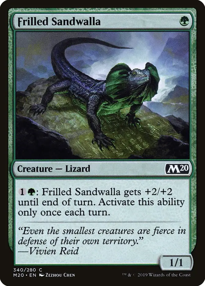 Frilled Sandwalla (Core Set 2020)