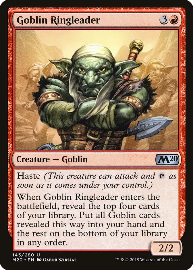 Goblin Ringleader (Core Set 2020)