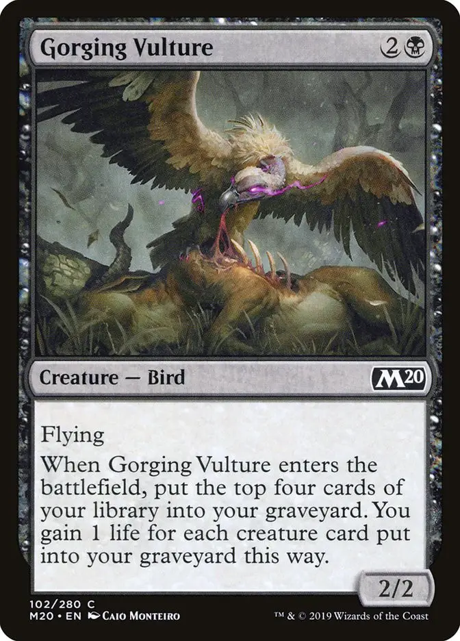 Gorging Vulture (Core Set 2020)