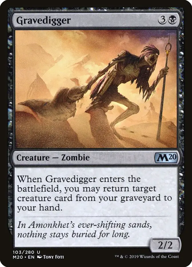 Gravedigger (Core Set 2020)