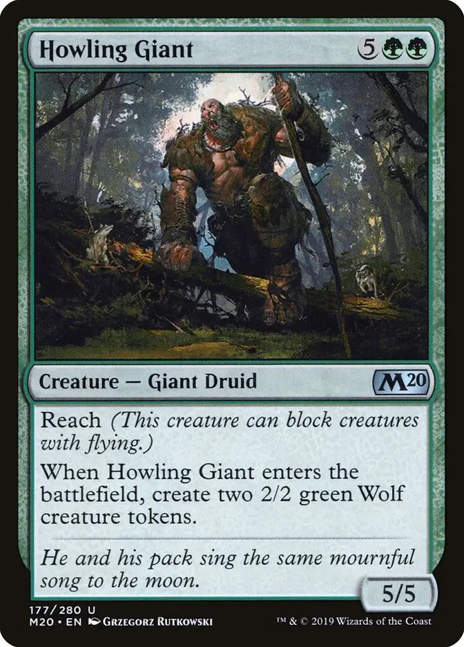 Howling Giant (Core Set 2020)