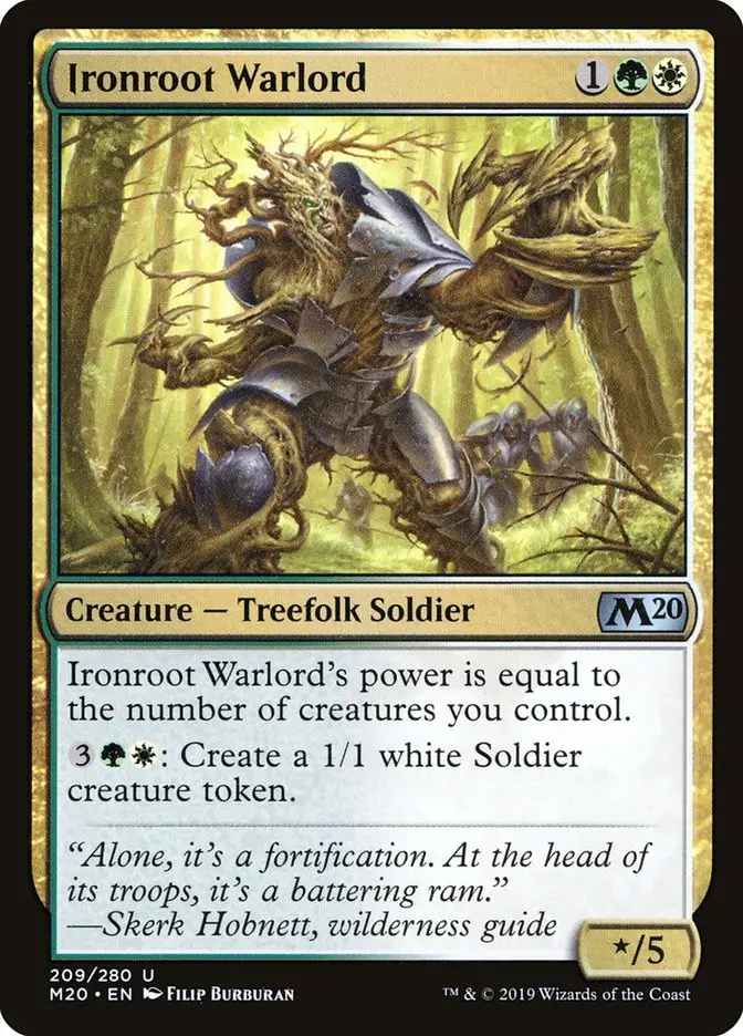Ironroot Warlord (Core Set 2020)