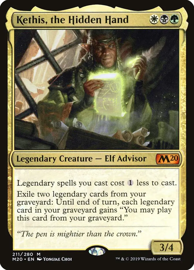 Kethis  the Hidden Hand (Core Set 2020)