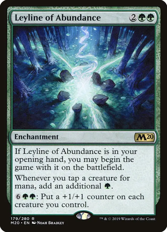 Leyline of Abundance (Core Set 2020)