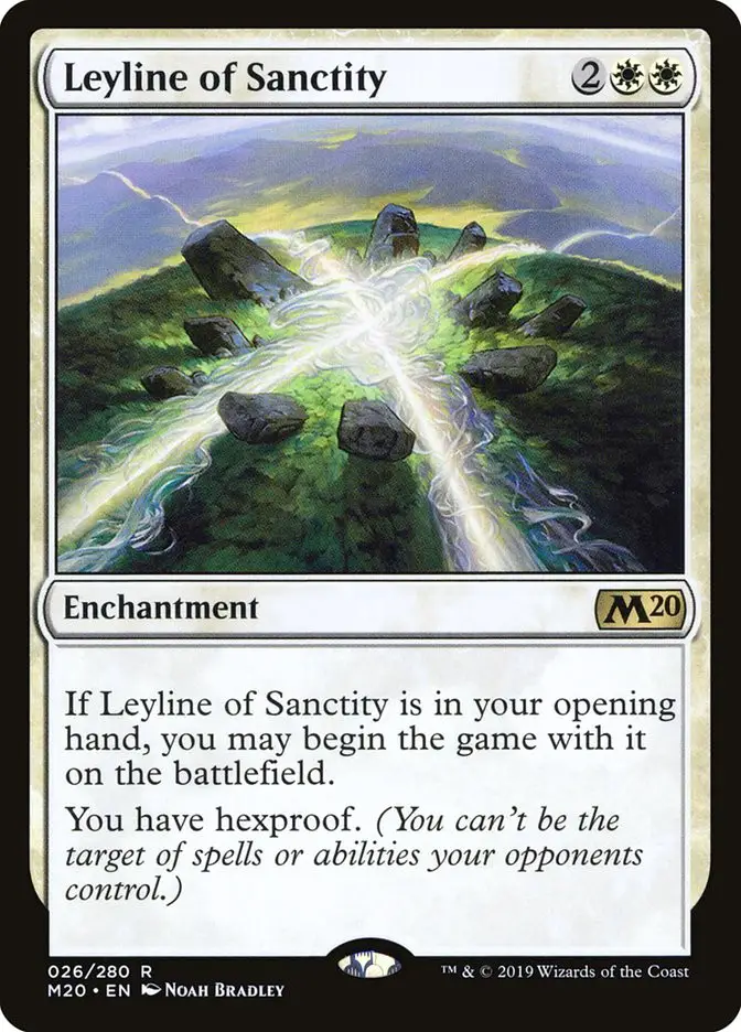 Leyline of Sanctity (Core Set 2020)