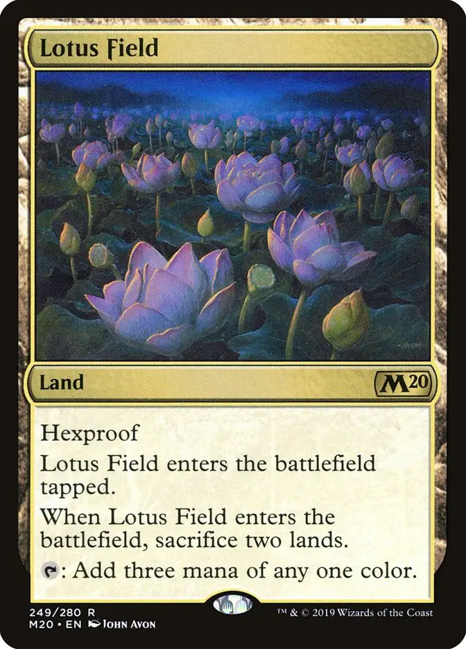 Lotus Field (Core Set 2020)