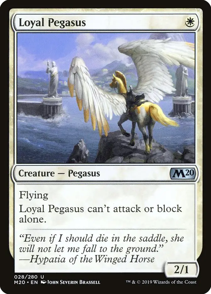 Loyal Pegasus (Core Set 2020)