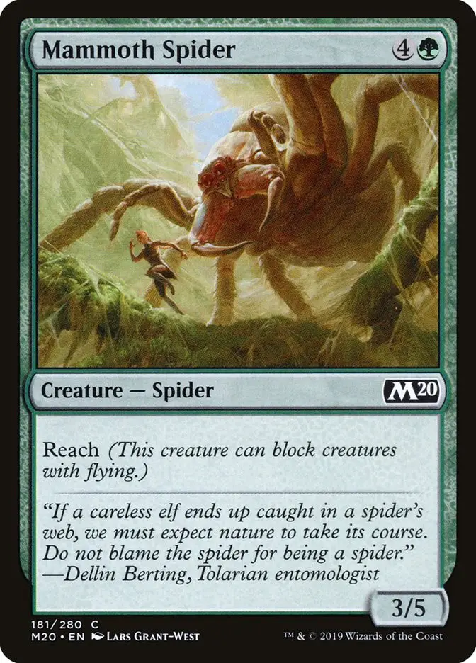 Mammoth Spider (Core Set 2020)