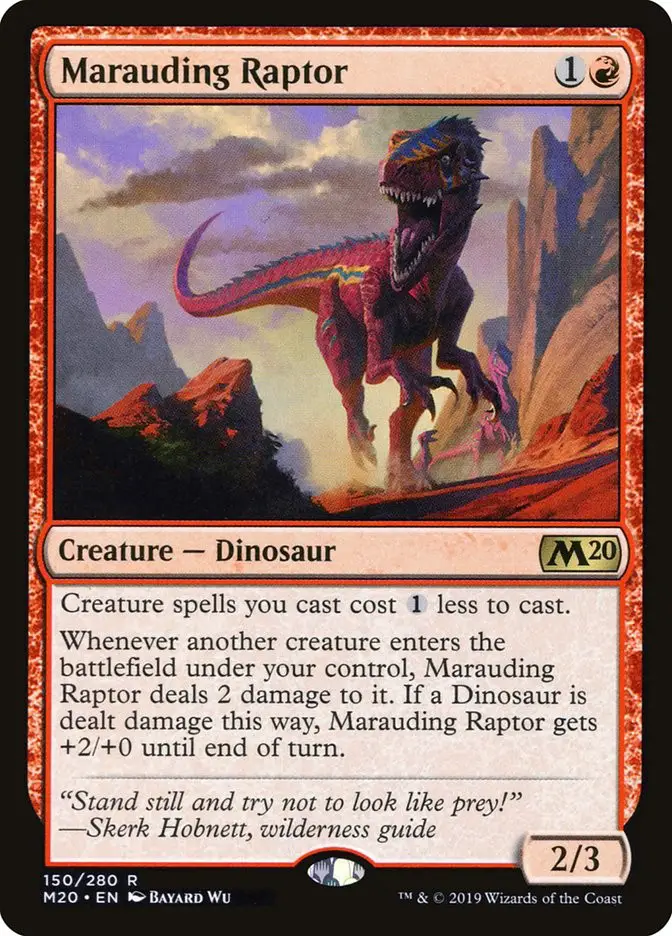 Marauding Raptor (Core Set 2020)