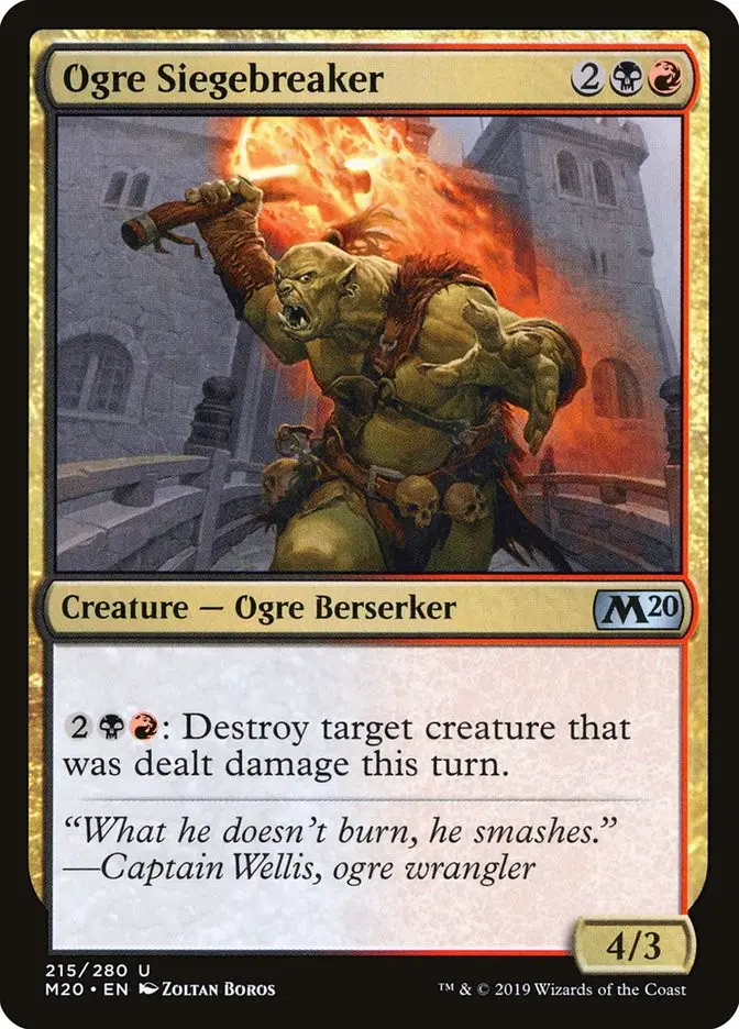 Ogre Siegebreaker (Core Set 2020)