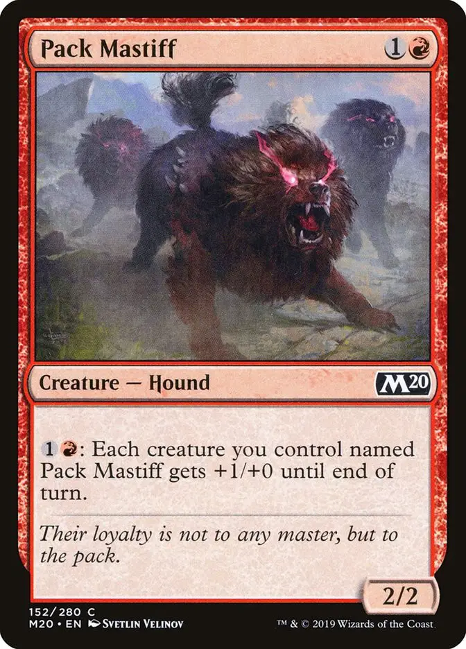 Pack Mastiff (Core Set 2020)