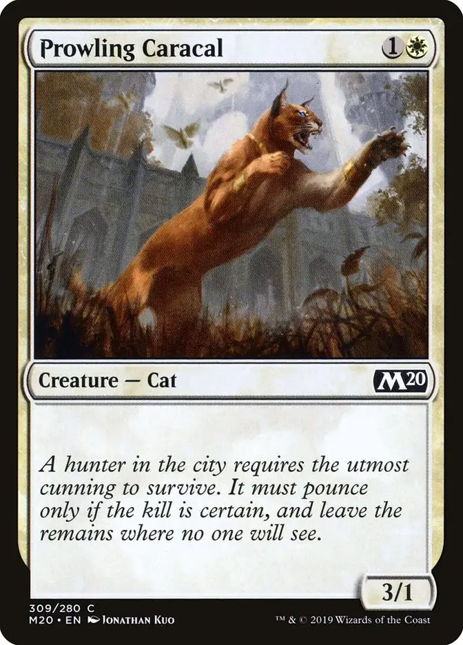 Prowling Caracal (Core Set 2020)