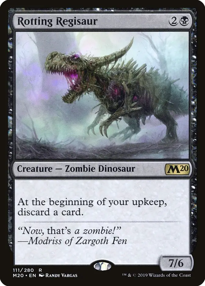 Rotting Regisaur (Core Set 2020)