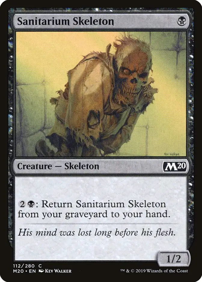 Sanitarium Skeleton (Core Set 2020)
