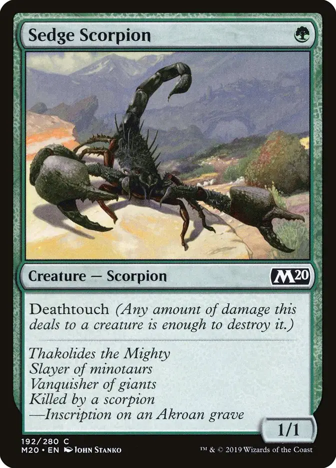 Sedge Scorpion (Core Set 2020)