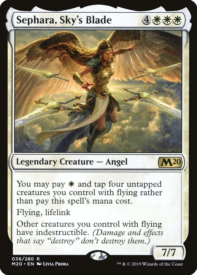 Sephara  Sky s Blade (Core Set 2020)