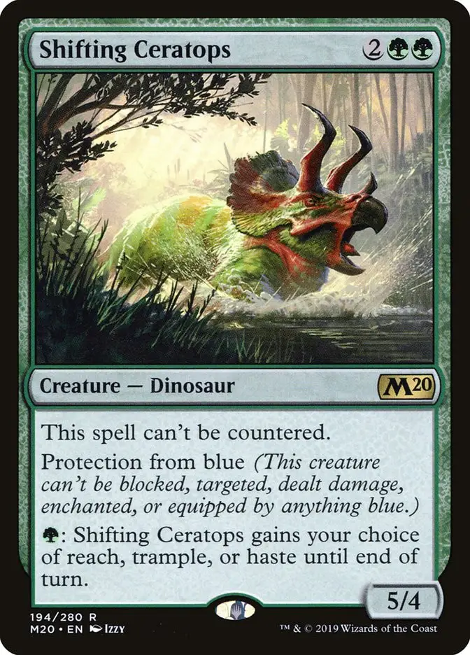 Shifting Ceratops (Core Set 2020)