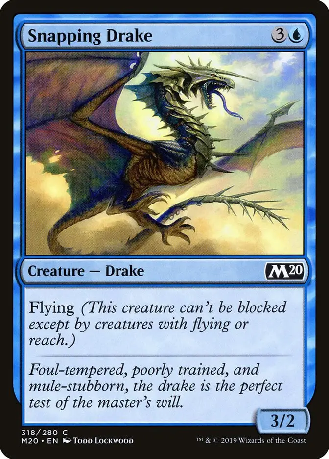 Snapping Drake (Core Set 2020)