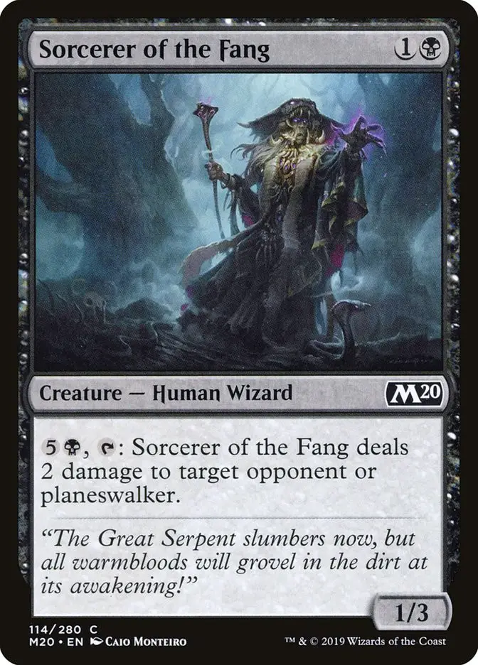 Sorcerer of the Fang (Core Set 2020)