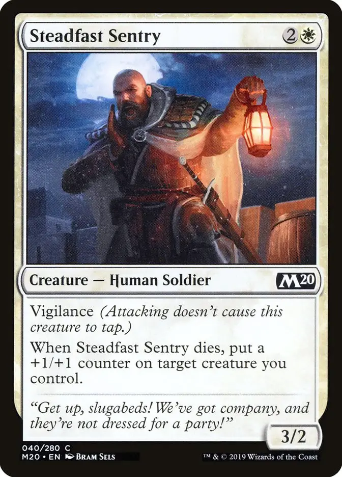 Steadfast Sentry (Core Set 2020)