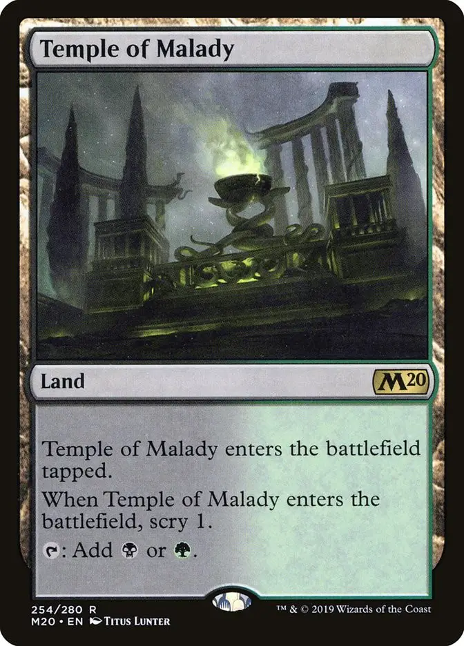 Temple of Malady (Core Set 2020)
