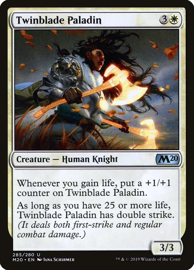 Twinblade Paladin (Core Set 2020)