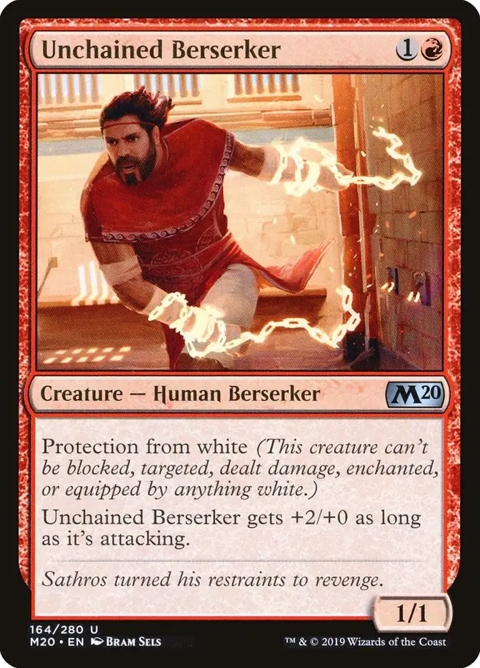 Unchained Berserker (Core Set 2020)
