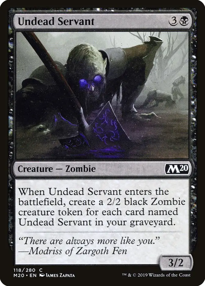 Undead Servant (Core Set 2020)