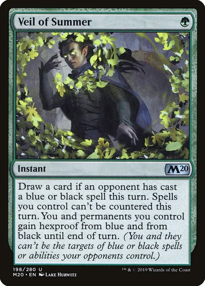 Veil of Summer (Core Set 2020)