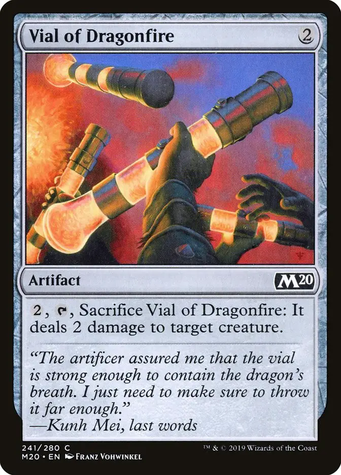 Vial of Dragonfire (Core Set 2020)