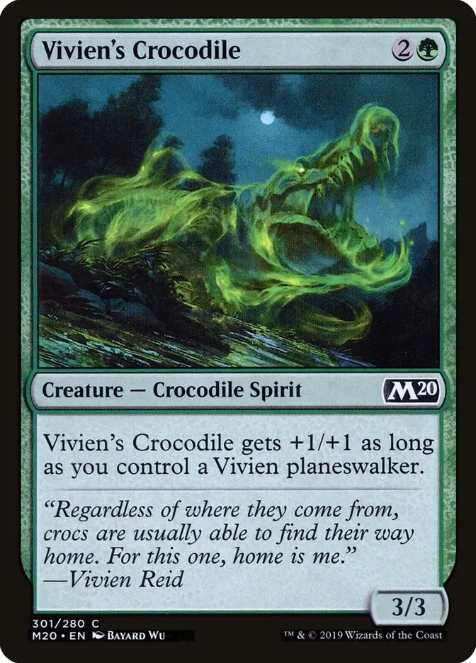 Vivien s Crocodile (Core Set 2020)
