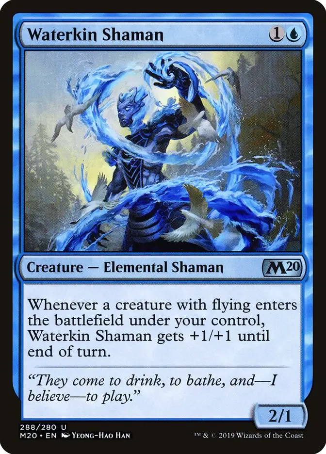 Waterkin Shaman (Core Set 2020)