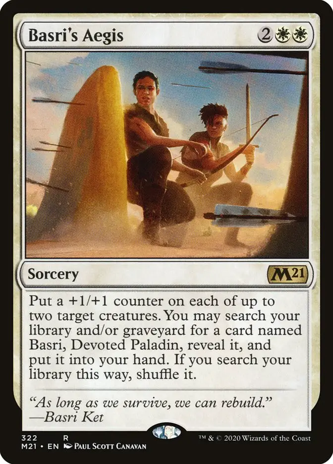 Basri s Aegis (Core Set 2021)