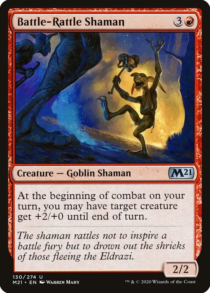 Battle Rattle Shaman (Core Set 2021)
