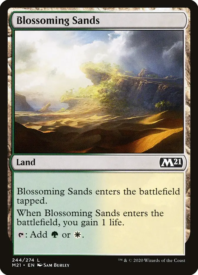 Blossoming Sands (Core Set 2021)