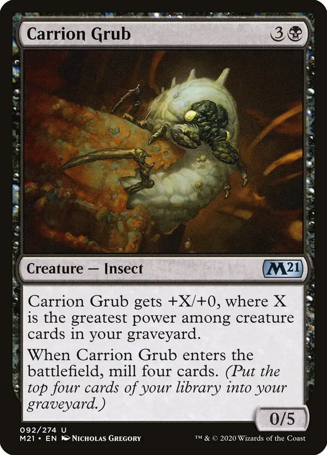 Carrion Grub (Core Set 2021)