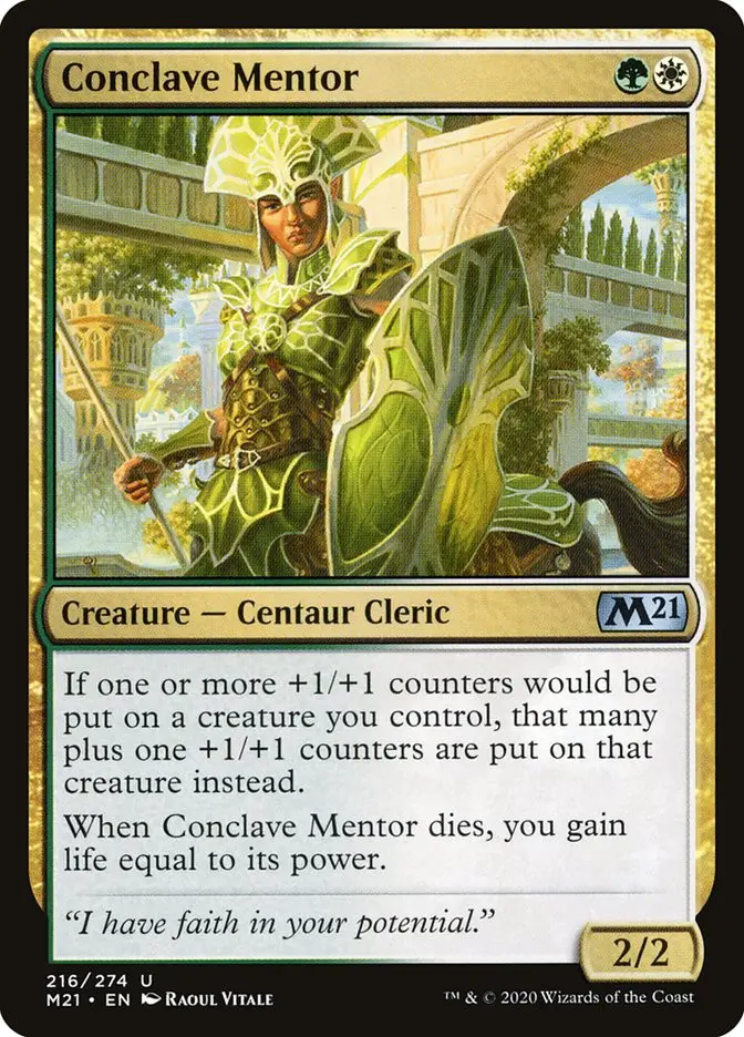 Conclave Mentor (Core Set 2021)