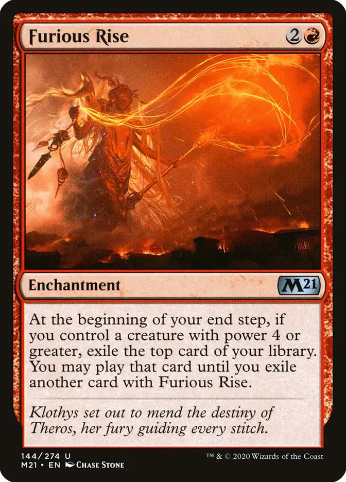 Furious Rise (Core Set 2021)