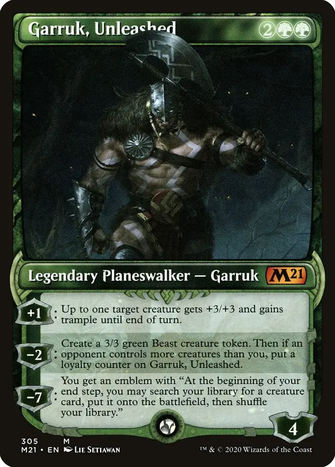 Garruk  Unleashed (Core Set 2021)